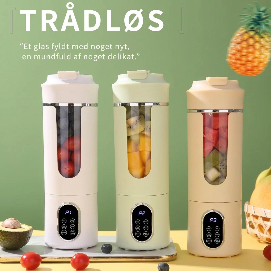 Bærbar Genopladelig Blender til Juice
