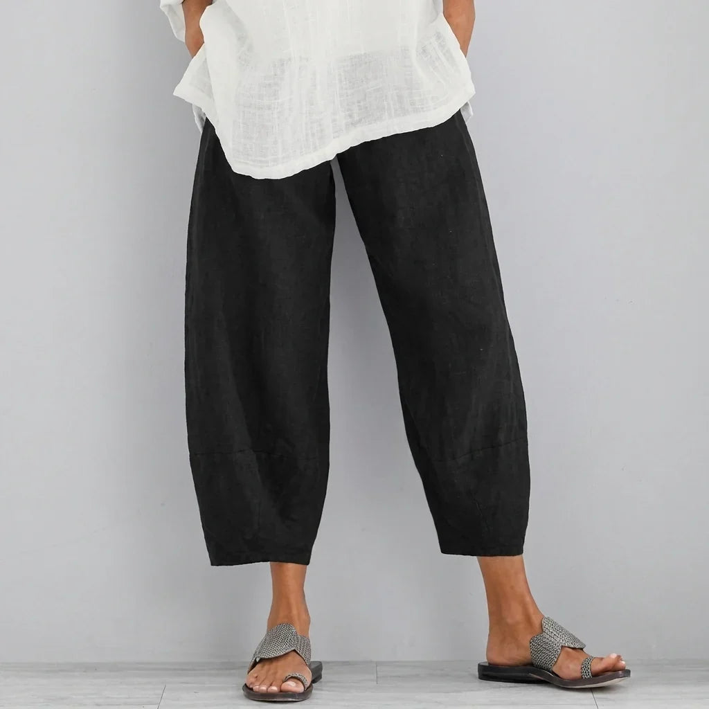 Kvinders Casual Loose Capri Bukser