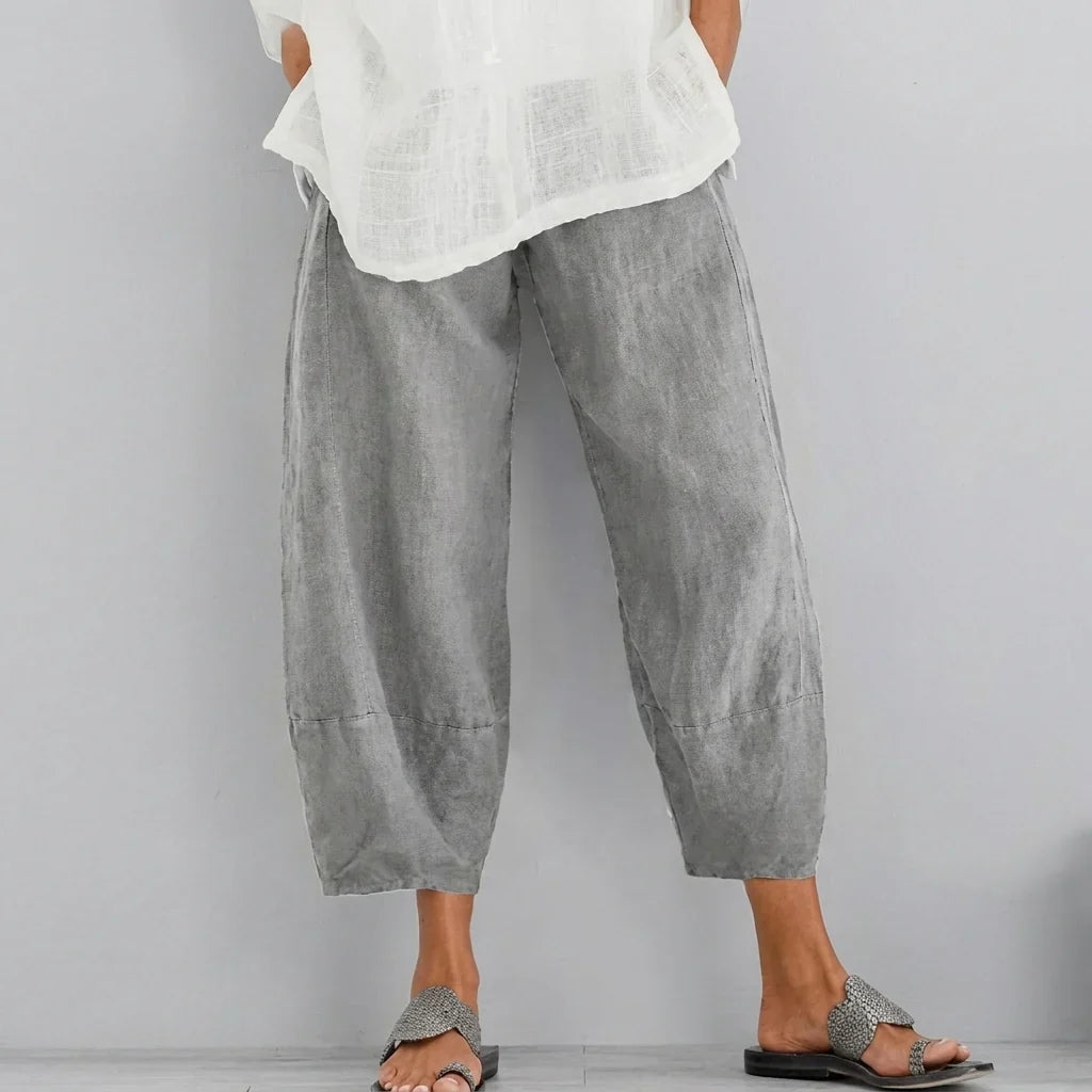 Kvinders Casual Loose Capri Bukser