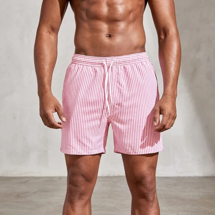 Strandshorts til mænd med 3D-print