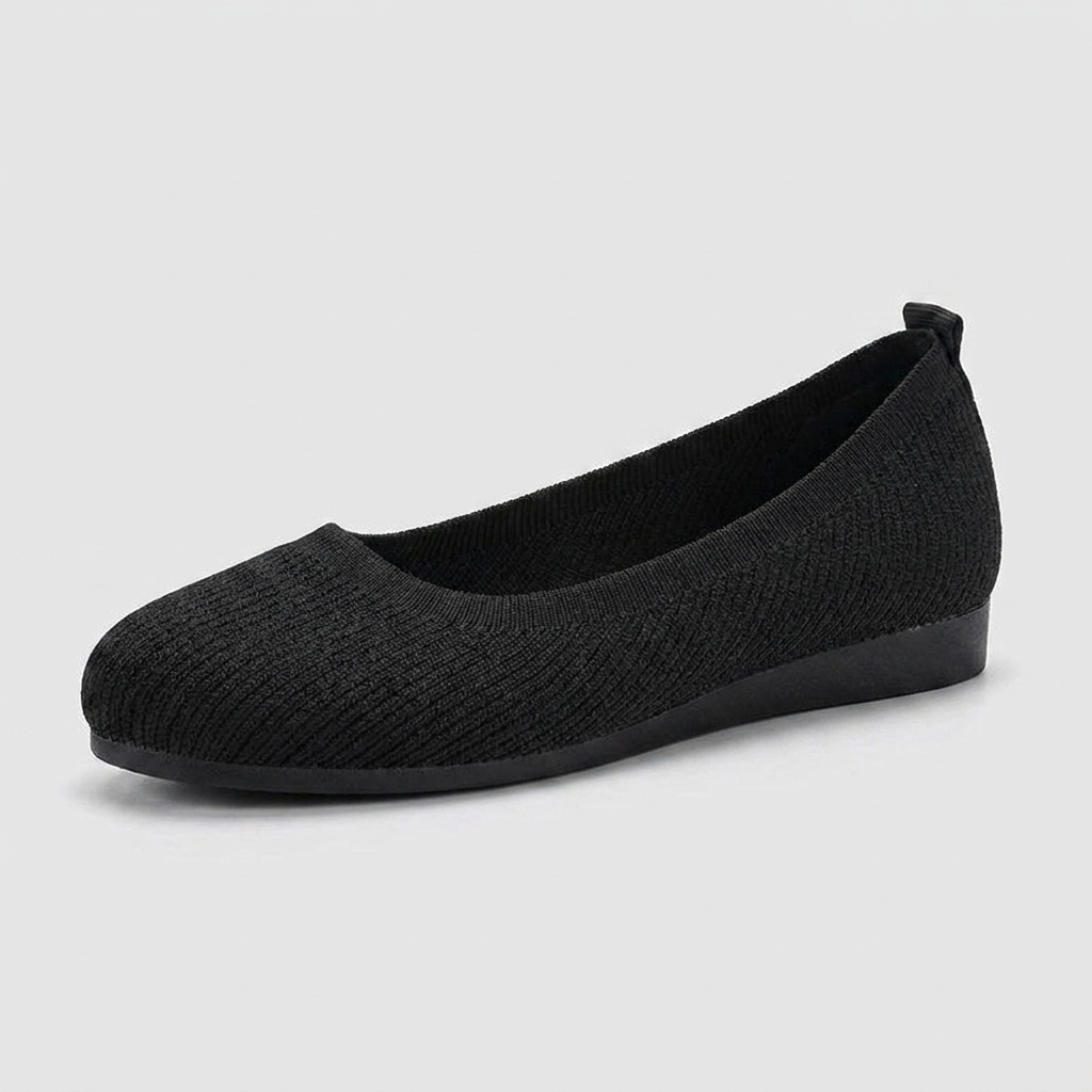 Flade Slip-on-Sko til Kvinder med Rund Snude