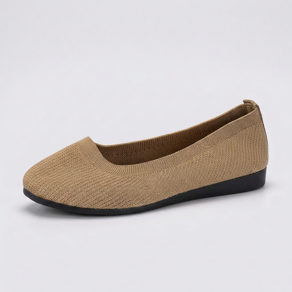 Flade Slip-on-Sko til Kvinder med Rund Snude