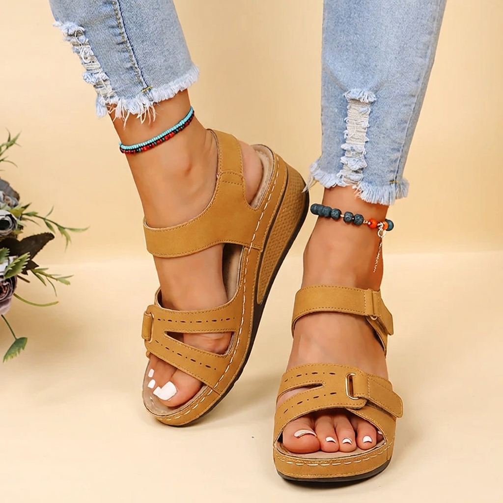 Kvinders Peep Toe Sommer Sandaler