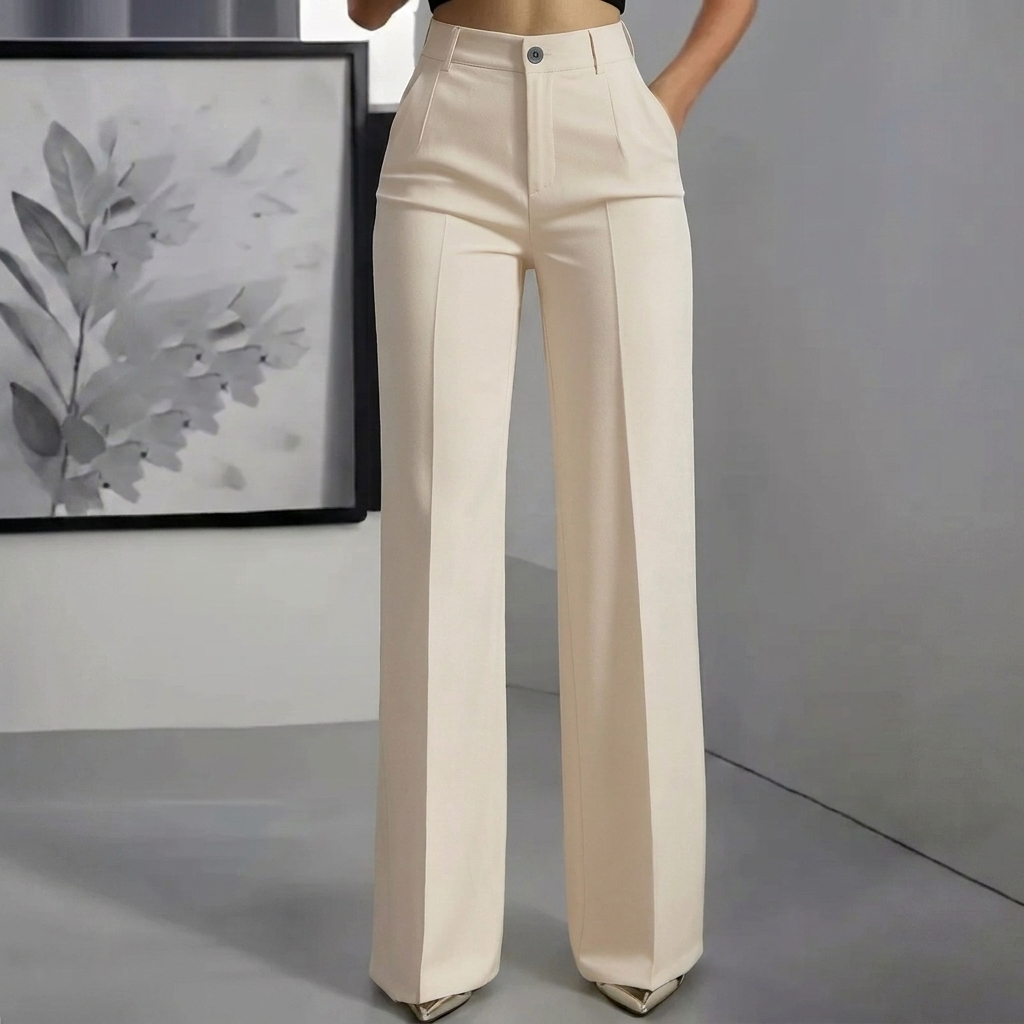 Elegante og Minimalistiske Bukser til Kvinder