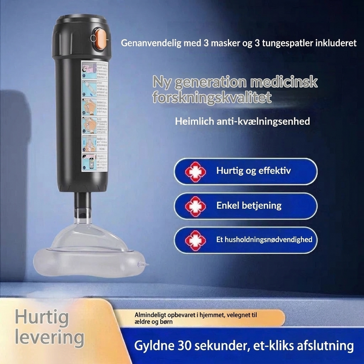 Anti-kvælnings førstehjælpsudstyr