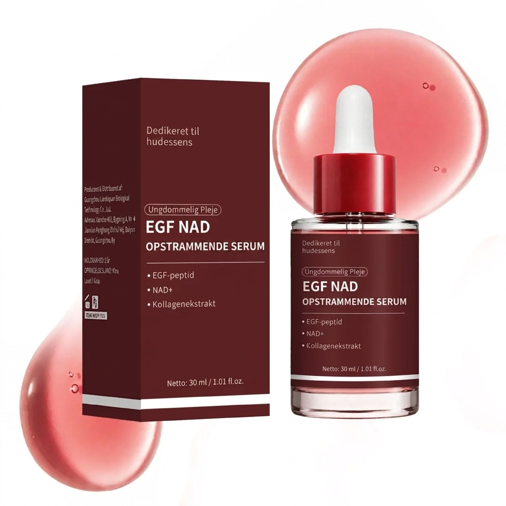 EGF NAD+ Ungdommelig Pleje Fastgørende Serum (30ml)