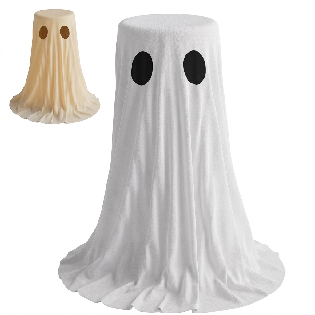 Halloween Spøgelse Slik Skål Stativ