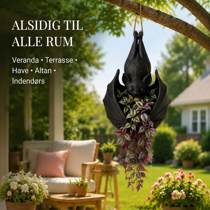 Halloween Hængende Flagermus Plantekrukke