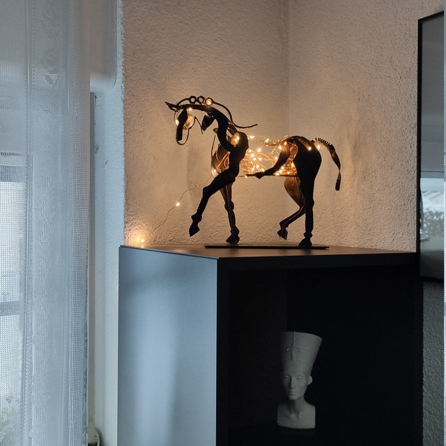 Håndlavet hestefigur – Ferro