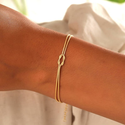 Elva – minimalistisk armbånd med knude