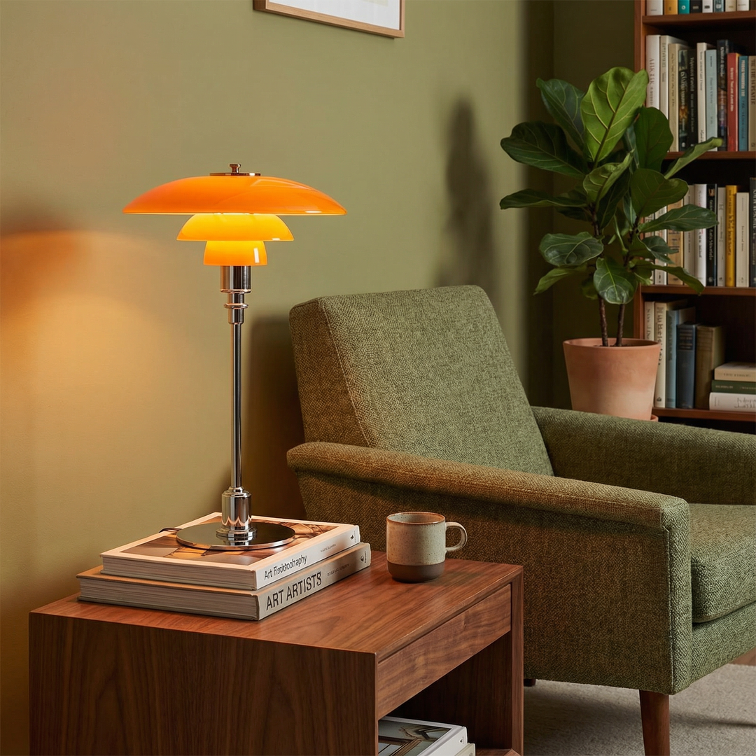 Bordlampe i dansk design