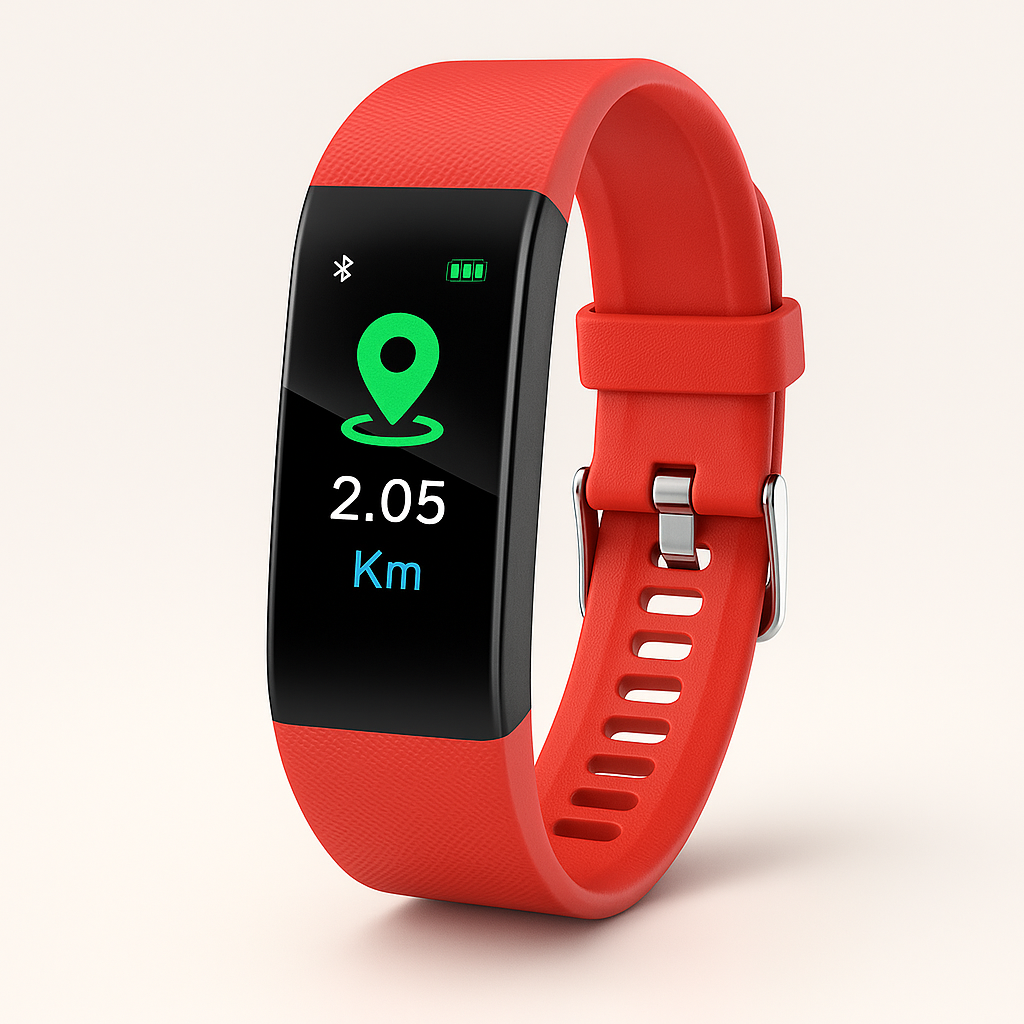 Senior smartwatch med sundheds- og fitnessovervågning