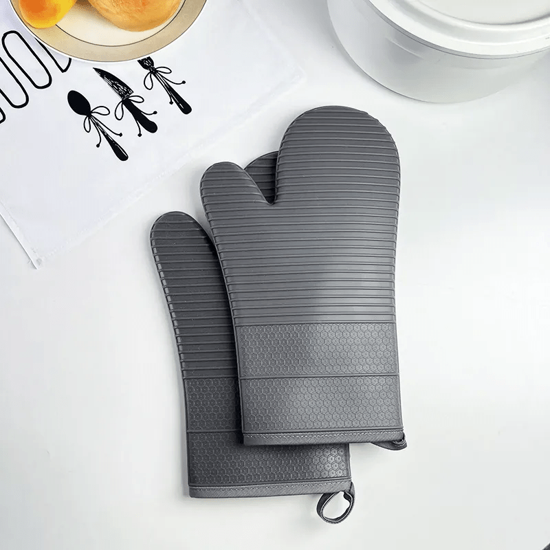 HEATSAFE – Skridsikre grillhandsker i silikone til maksimal varmebeskyttelse