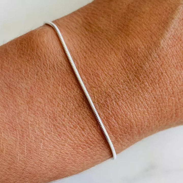 Armbånd | Minimalistisk armbånd med slangelås