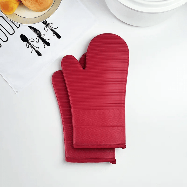 HEATSAFE – Skridsikre grillhandsker i silikone til maksimal varmebeskyttelse