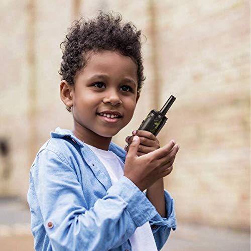 Walkie talkie til børn | 22 kanaler | 5 km rækkevidde | Grøn camo