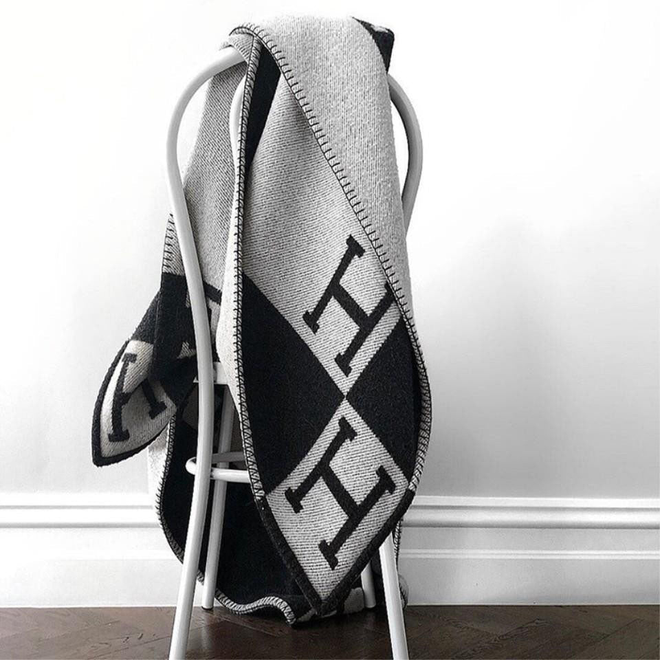 Cashmere-tæppe 140x170 cm | Blødt og Varmt