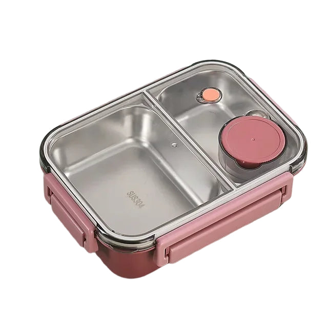 Isoleret bentobox i rustfrit stål til voksne