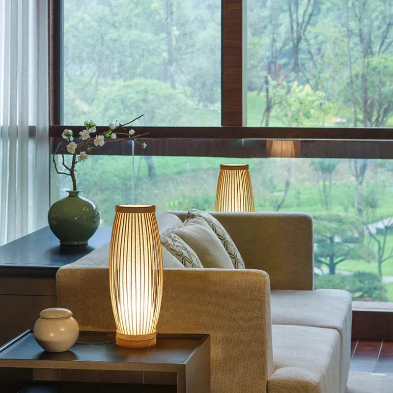 Bordlampe i japansk stil – KiraLamp