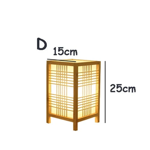 Bordlampe i japansk stil – KiraLamp