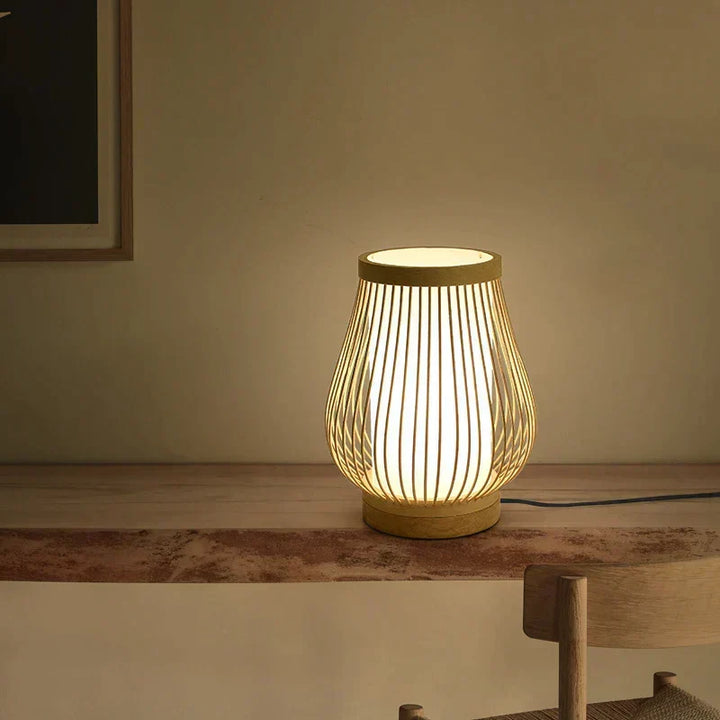 Bordlampe i japansk stil – KiraLamp