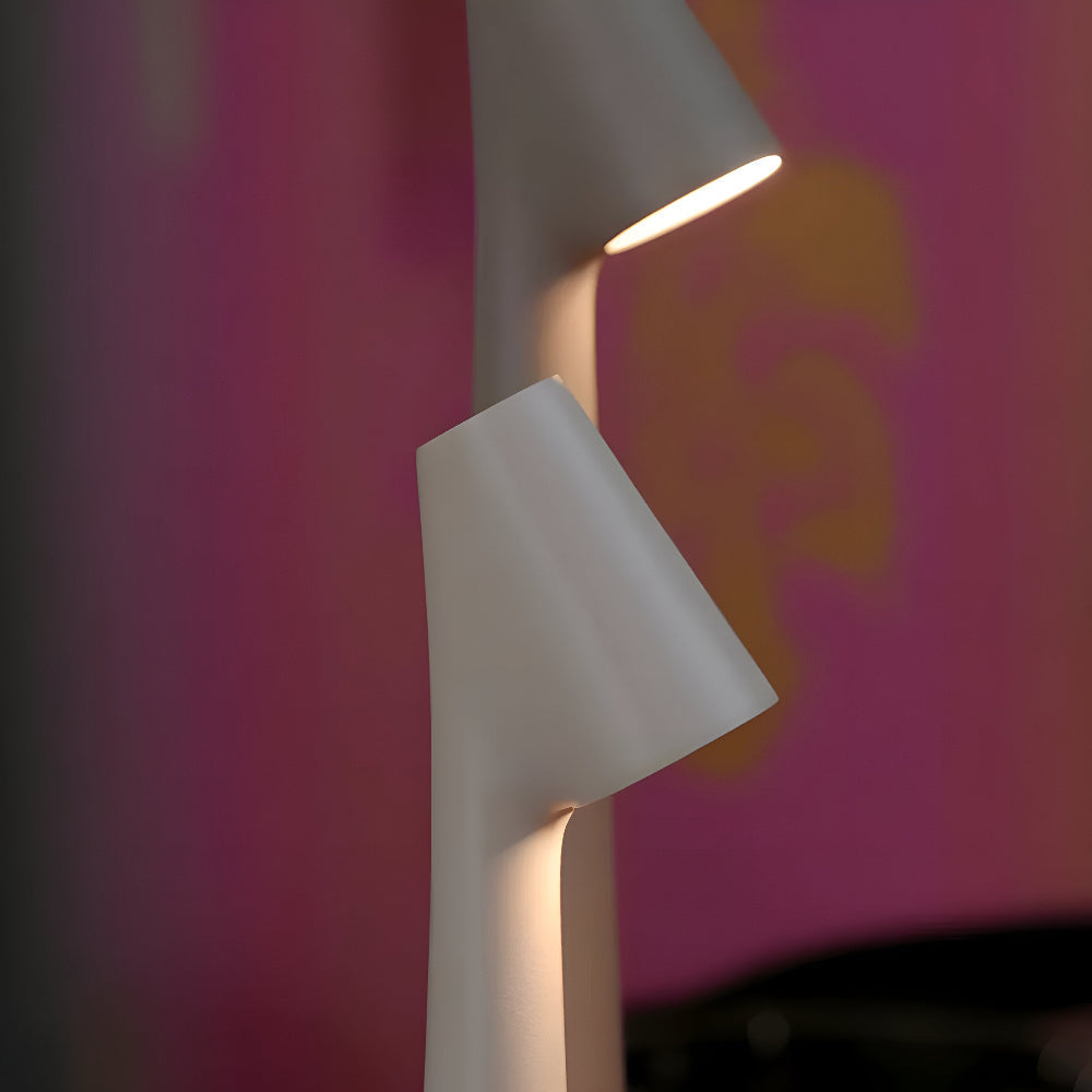 Trådløs LED-bordlampe | Lampe til stue og skrivebord | Moderne batteridrevet bordlampe | VivaLume