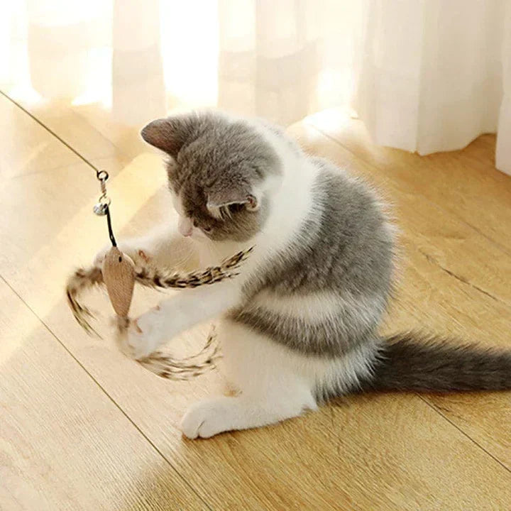 Interaktivt legetøj til katte - FlutterFriend
