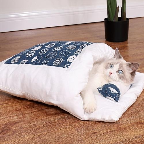 Vinter-sovepose til katte – SnugKitty Frost Magic