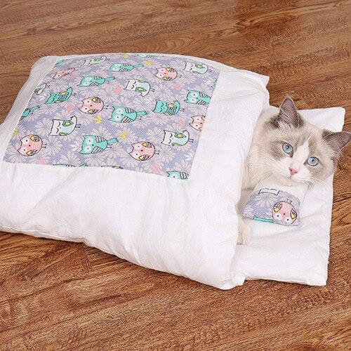 Vinter-sovepose til katte – SnugKitty Frost Magic