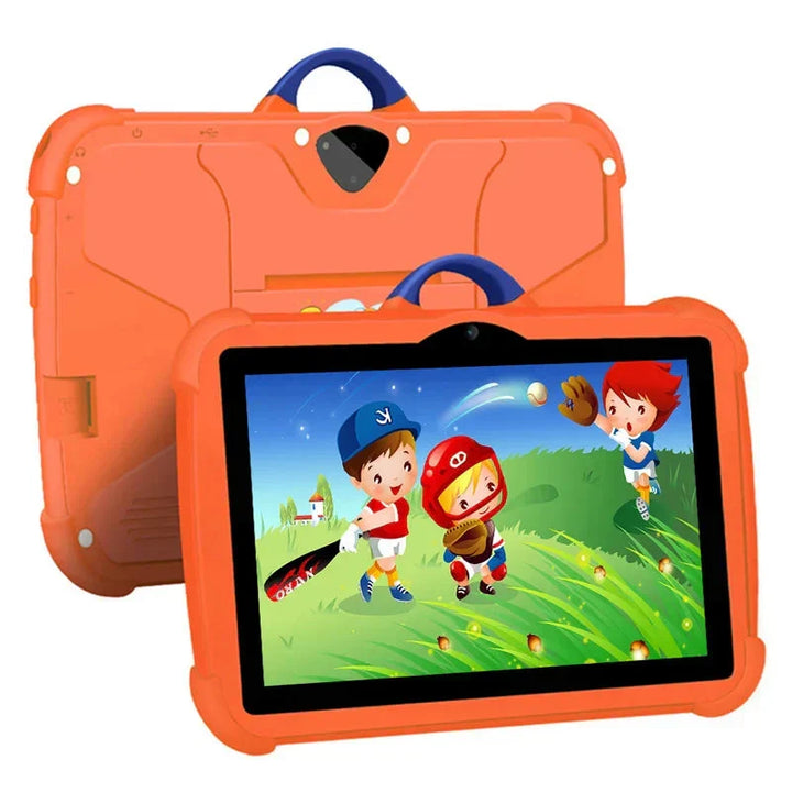 7-tommer tablet til børn | Tegnefilmsmotiv & Android | 64 GB lagerplads