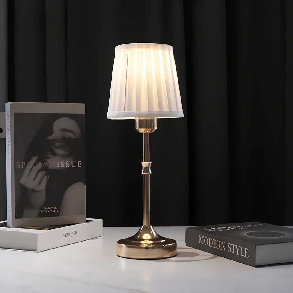 Klassisk bordlampe | Ledningsfri | Med tre lystilstande