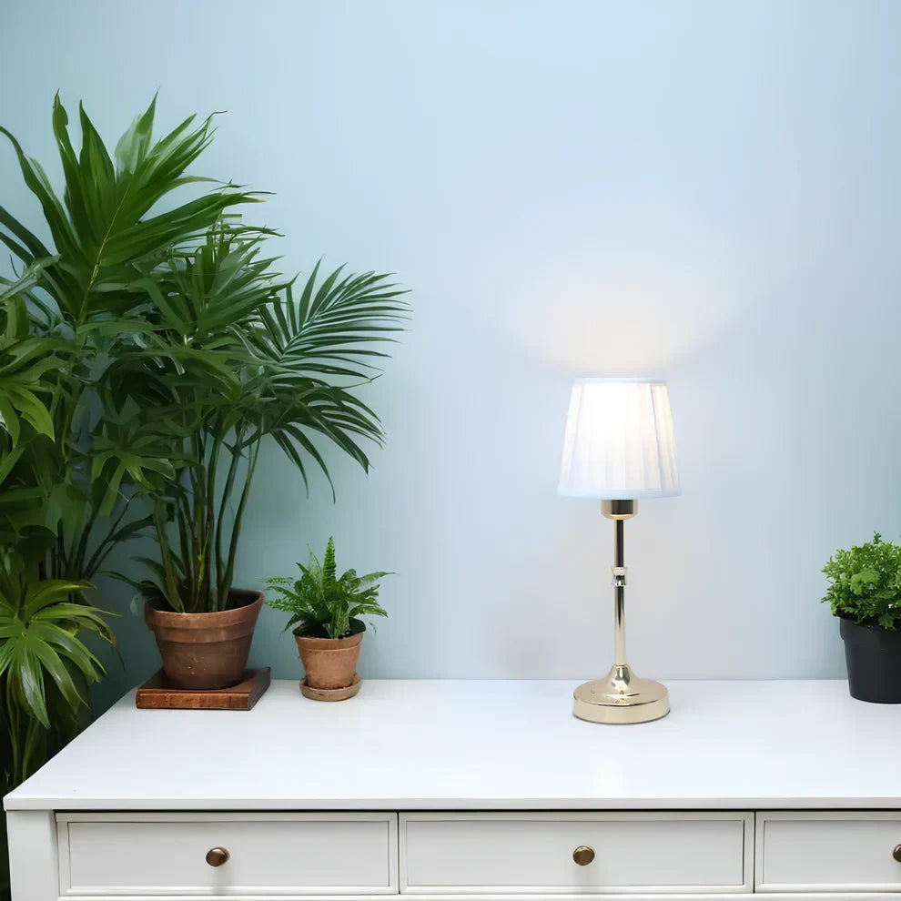 Klassisk bordlampe | Ledningsfri | Med tre lystilstande