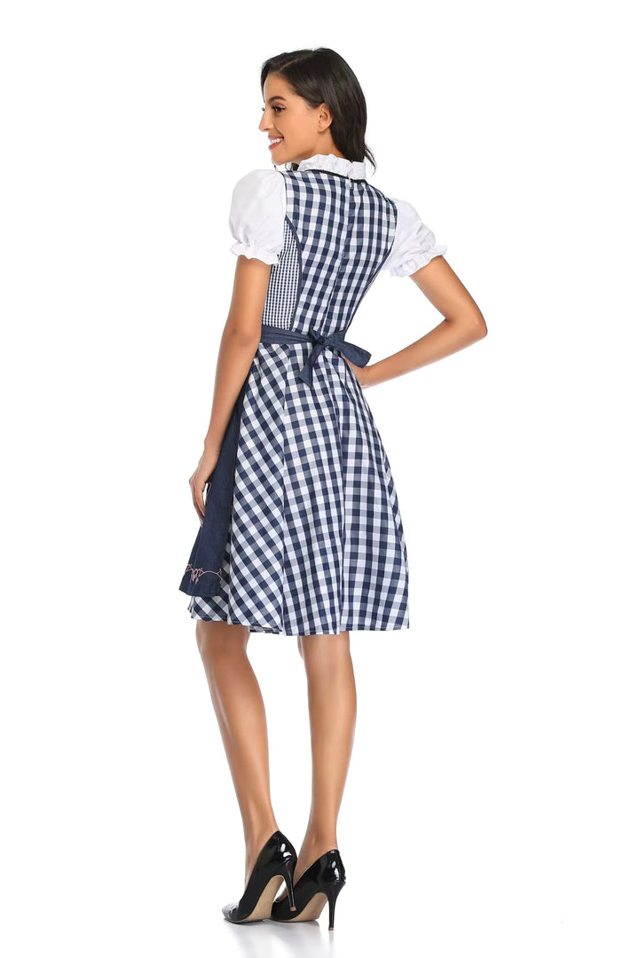 Klassisk dirndlkjolesæt til kvinder til Oktoberfest - Traditional Polyester