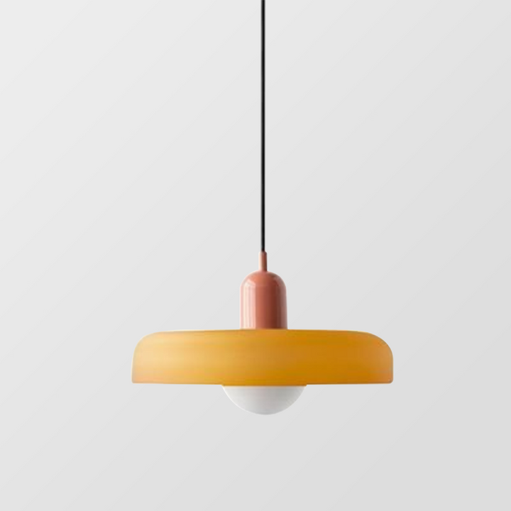 Farverig pendellampe | Bauhaus-stil | Kunstnerisk design