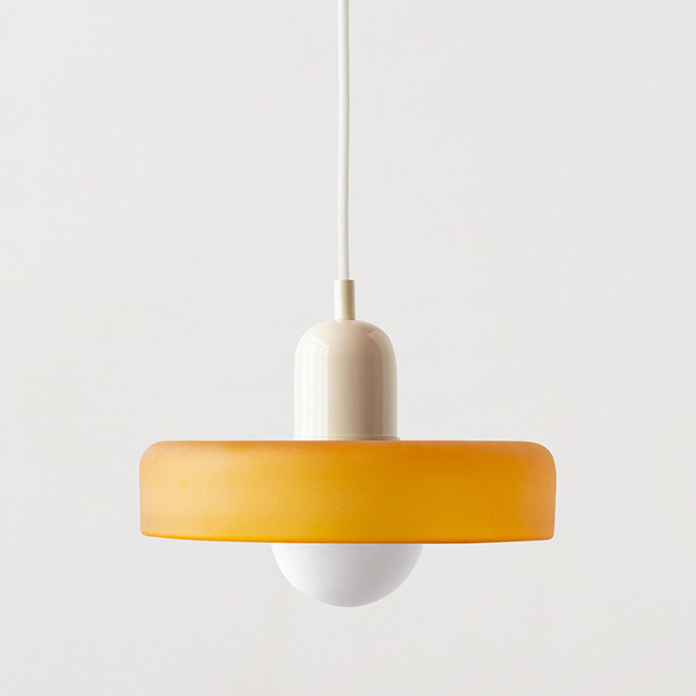 Farverig pendellampe | Bauhaus-stil | Kunstnerisk design