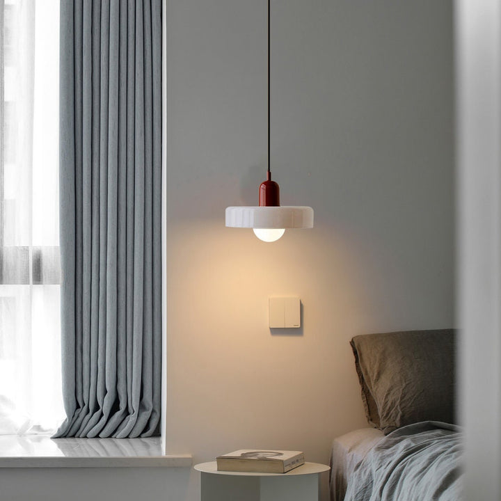 Farverig pendellampe | Bauhaus-stil | Kunstnerisk design