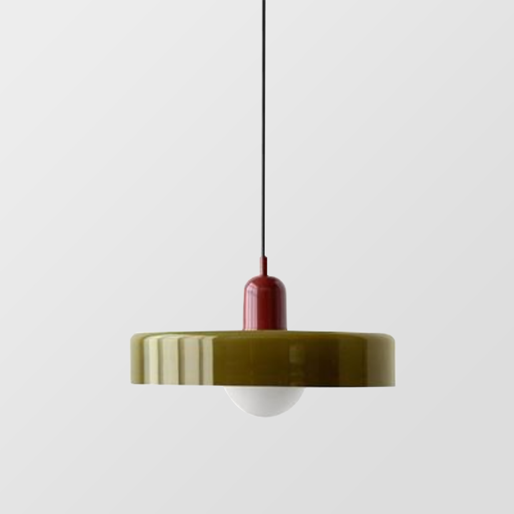 Farverig pendellampe | Bauhaus-stil | Kunstnerisk design