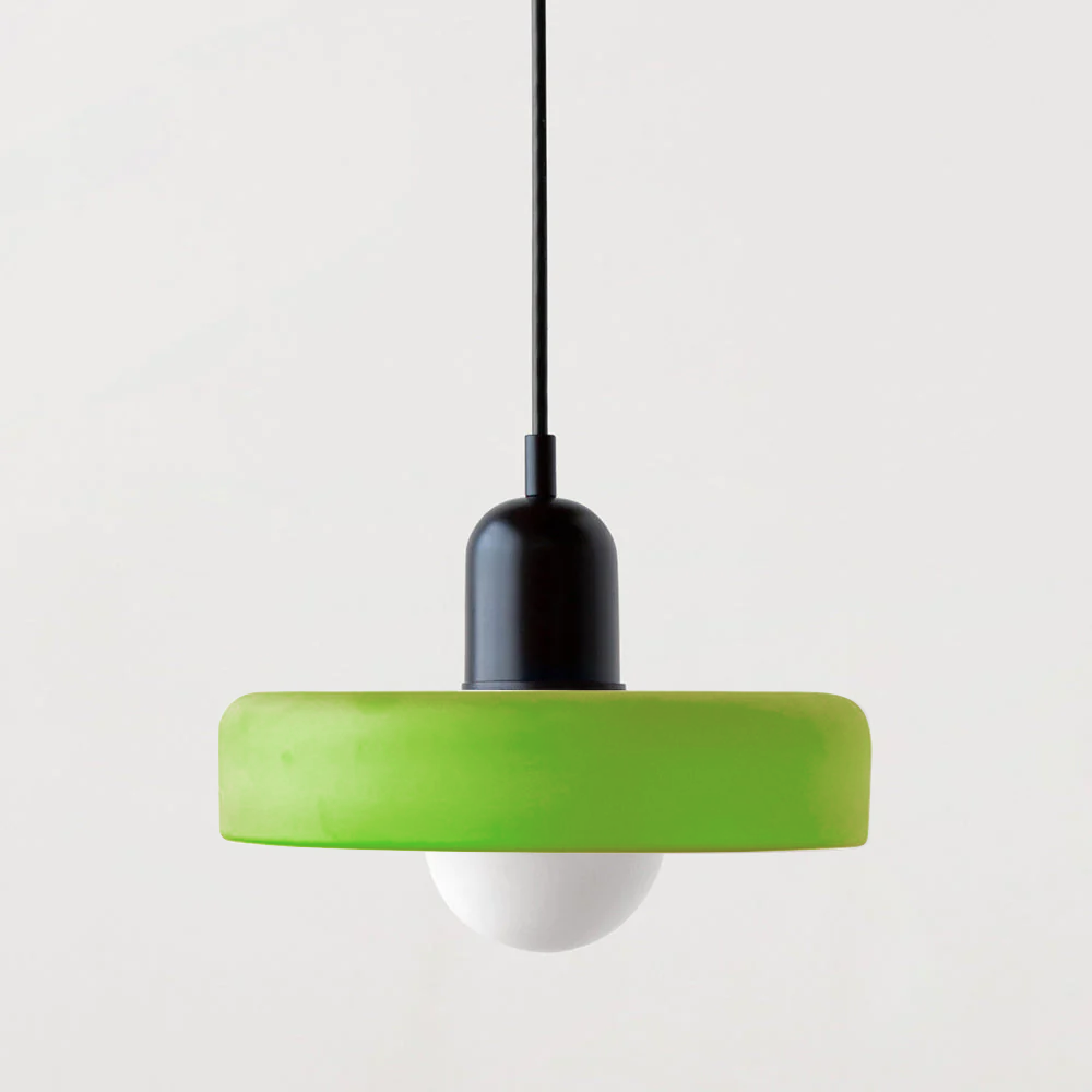 Farverig pendellampe | Bauhaus-stil | Kunstnerisk design