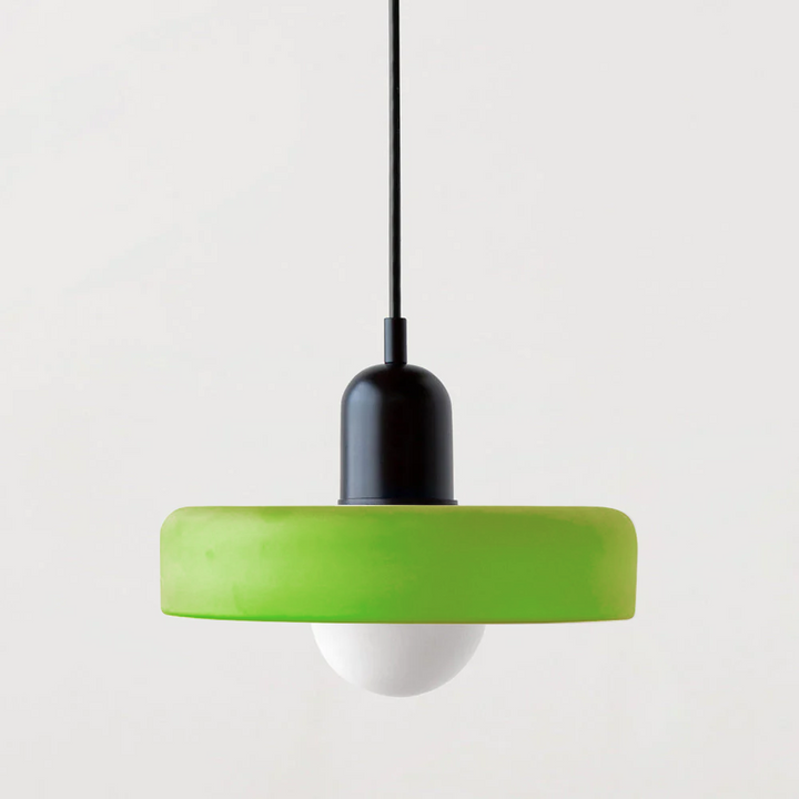 Farverig pendellampe | Bauhaus-stil | Kunstnerisk design