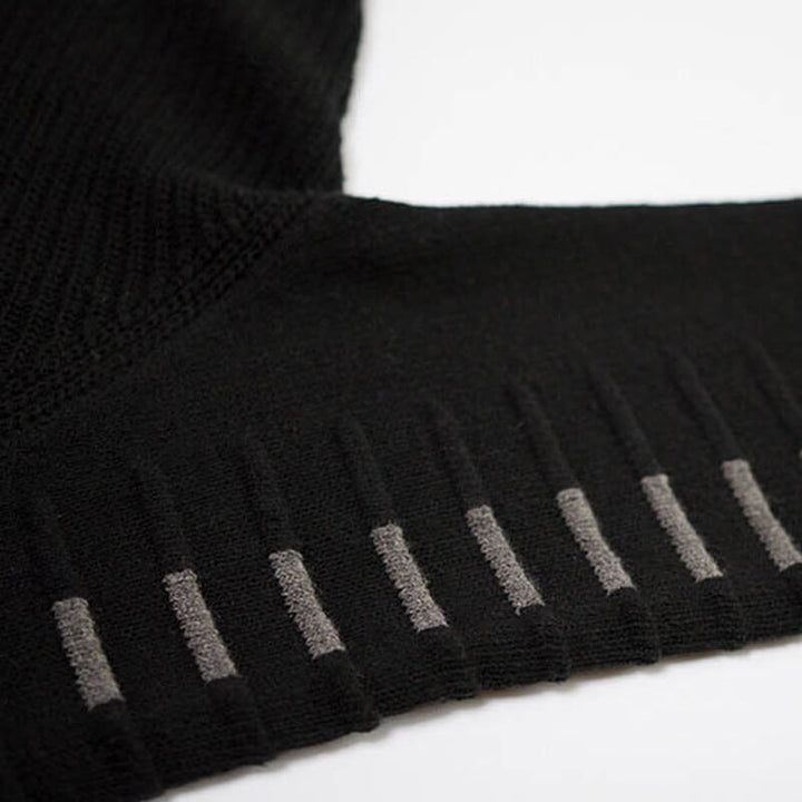 Strikket herresweater med stribedetaljer – Lukas Efterårsudgave