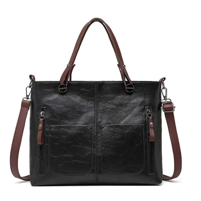 Lievehart skuldertaske i læder | Elegant og holdbar | Justerbar rem