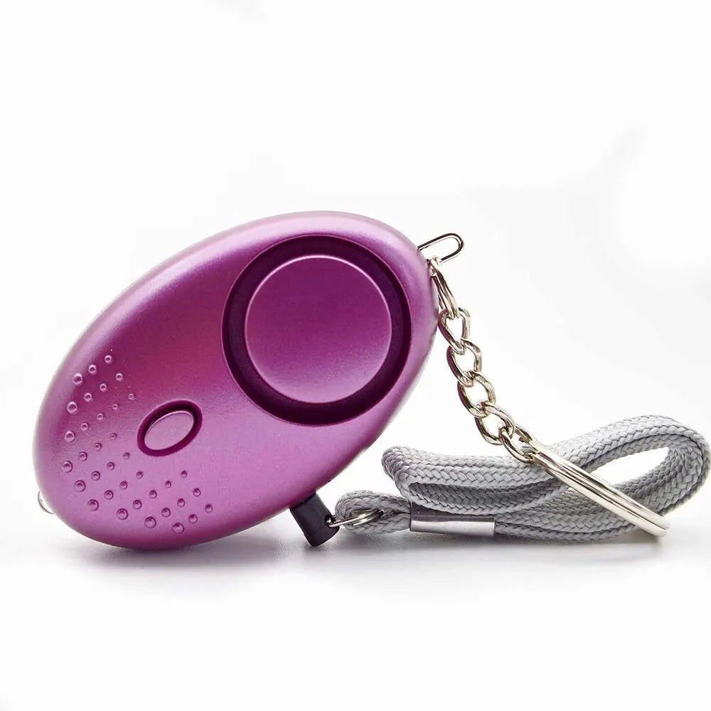 Personlig sikkerhedsalarm med LED-lys (130 dB) – SafeSound
