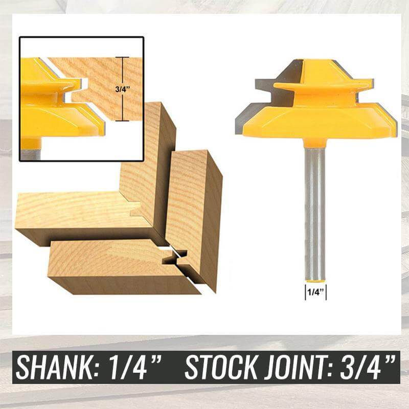 45° Lock gersfræser