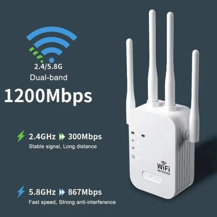 5G WiFi-forstærker til udendørs brug på lang afstand