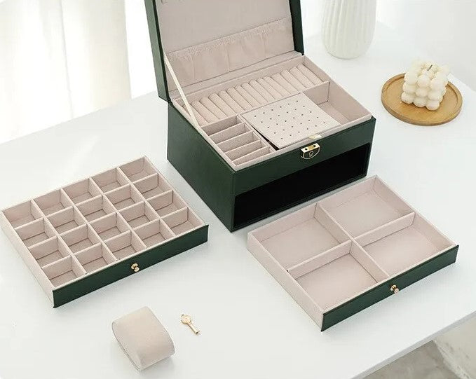 LuxeGuard | smykkeboks – elegant opbevaring til smykker
