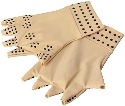 Kompressionsterapihandsker med magneter