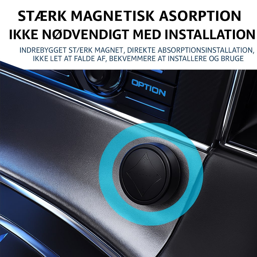 Geopod til Bil - Magnetisk GPS-tracker til Sikker Overvågning