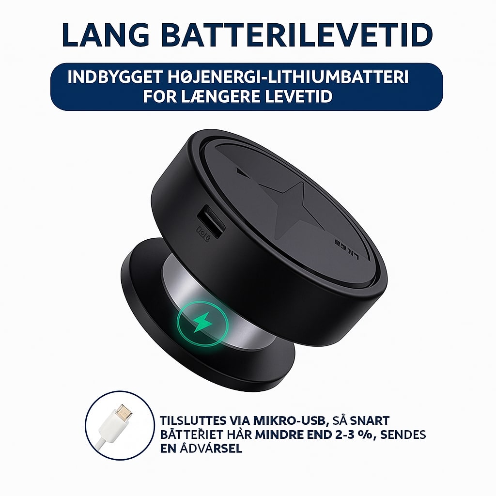 Geopod til Bil - Magnetisk GPS-tracker til Sikker Overvågning