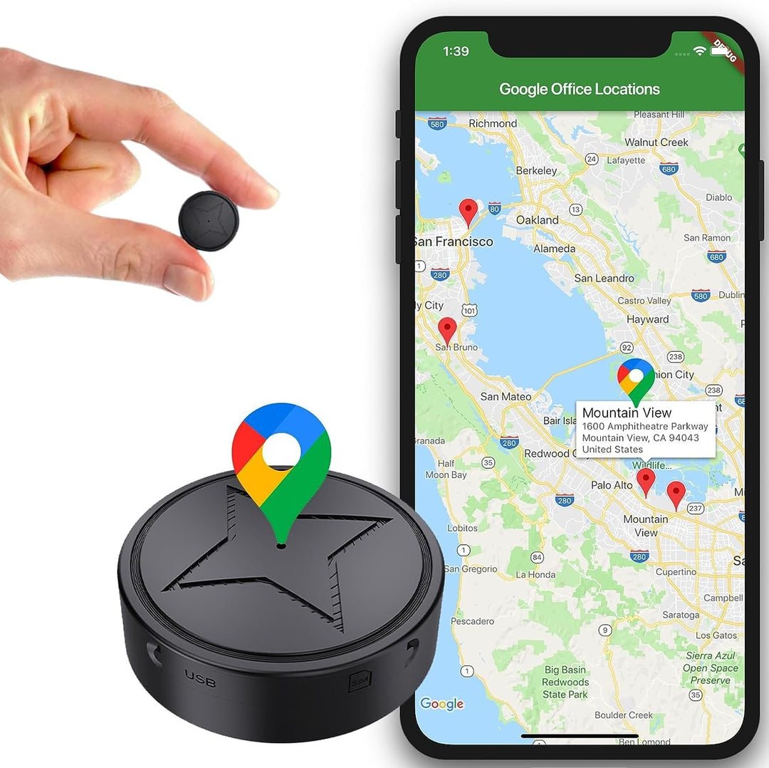 Geopod til Bil - Magnetisk GPS-tracker til Sikker Overvågning