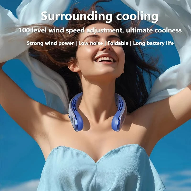USB-halsventilator på 8000mAh